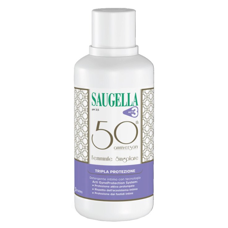 SAUGELLA ACTI3 DETERGENTE INTIMO 500 ML ANNIVERSARIO SAUGELLA ACTI3 DETERGENTE INTIMO 500 ML ANNIVERSARIO
