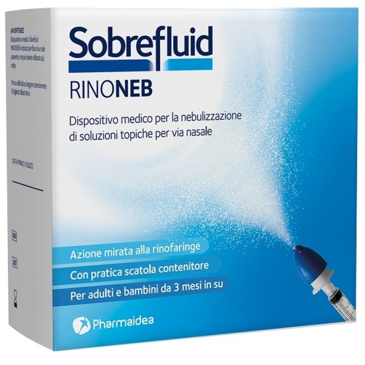 SOBREFLUID RINONEB DISPOSITIVO NEBULIZZATORE + SIRINGA LUERLOCK DA 50 ML + AGOCANNULA PER PRELIEVO SOLUZIONE SOBREFLUID RINONEB DISPOSITIVO NEBULIZZATORE + SIRINGA LUERLOCK DA 50 ML + AGOCANNULA PER PRELIEVO SOLUZIONE