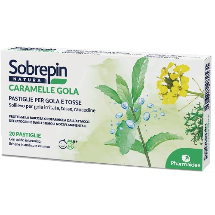 SOBREPIN NATURA CARAMELLA GOLA 20 PASTIGLIE SOBREPIN NATURA CARAMELLA GOLA 20 PASTIGLIE