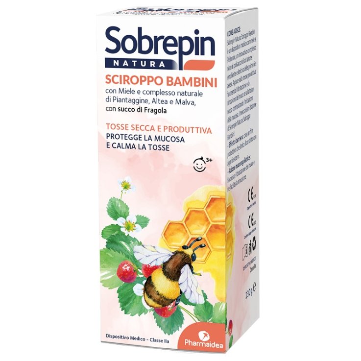 SOBREPIN NATURA SCIROPPO BAMBINI 180 ML SOBREPIN NATURA SCIROPPO BAMBINI 180 ML