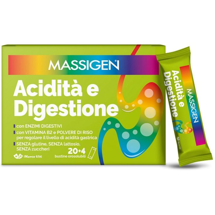 MASSIGEN ACIDITA' E DIGESTIONE 24 STICKPACK MASSIGEN ACIDITA' E DIGESTIONE 24 STICKPACK