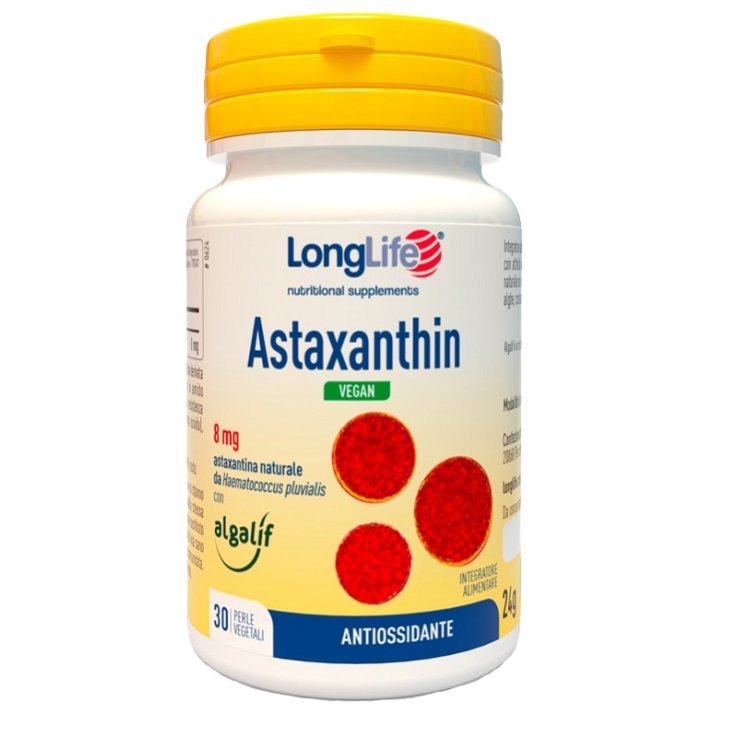 LONGLIFE ASTAXANTHIN VEGAN 30 PERLE