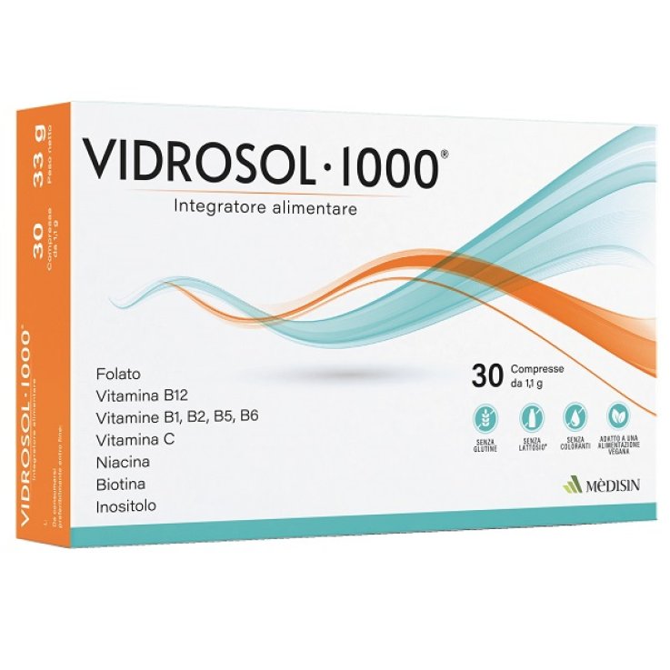 VIDROSOL 1000*30Cpr VIDROSOL 1000*30Cpr