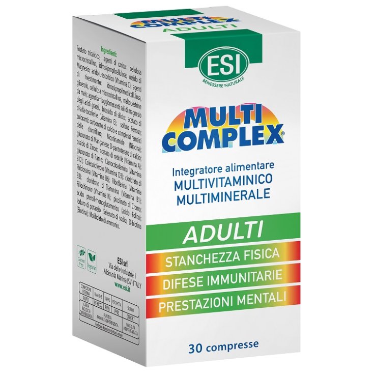 MULTICOMPLEX Adulti 30 Cpr MULTICOMPLEX Adulti 30 Cpr