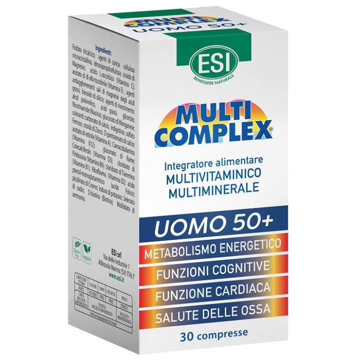 MULTICOMPLEX Uomo 50+ 30 Cpr MULTICOMPLEX Uomo 50+ 30 Cpr