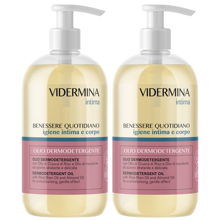 VIDERMINA INTIMO OLIO DETERGENTE BIPACK 500 ML VIDERMINA INTIMO OLIO DETERGENTE BIPACK 500 ML