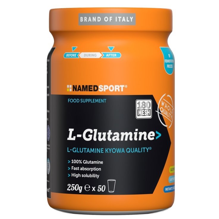 L-GLUTAMINE Polv.250g NAMED L-GLUTAMINE Polv.250g NAMED