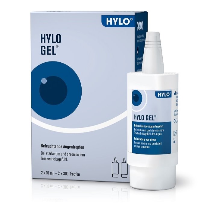 HYLO GEL COLLIRIO 2 FLACONCINI DA 10 ML HYLO GEL COLLIRIO 2 FLACONCINI DA 10 ML