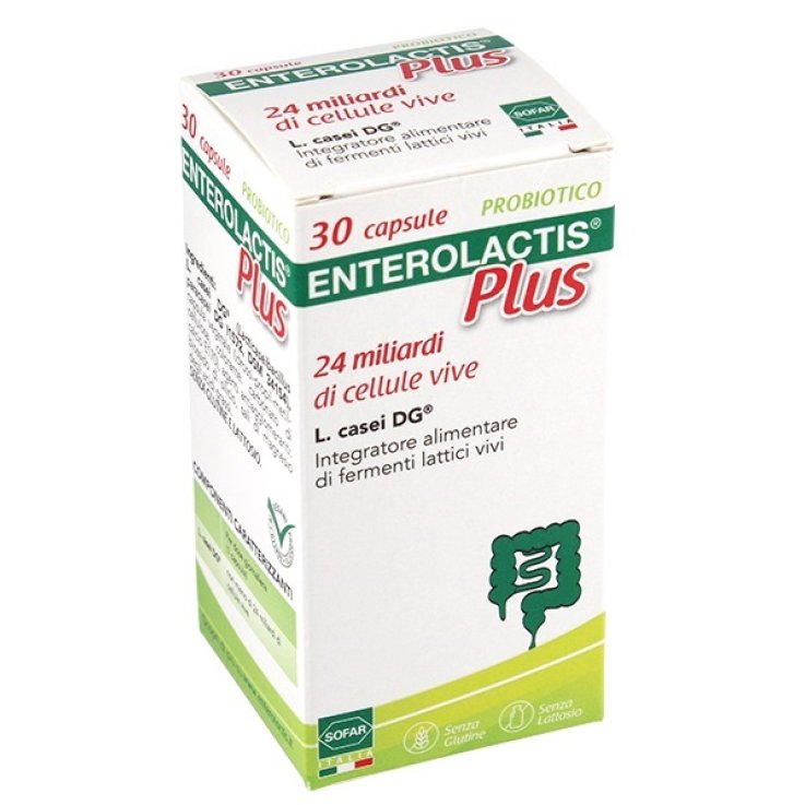ENTEROLACTIS PLUS 30 CAPSULE