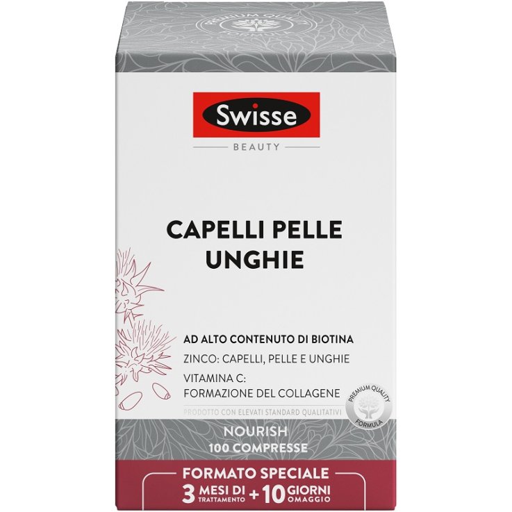 SWISSE BEAUTY CAPELLI PELLE UNGHIE 100 COMPRESSE SWISSE BEAUTY CAPELLI PELLE UNGHIE 100 COMPRESSE