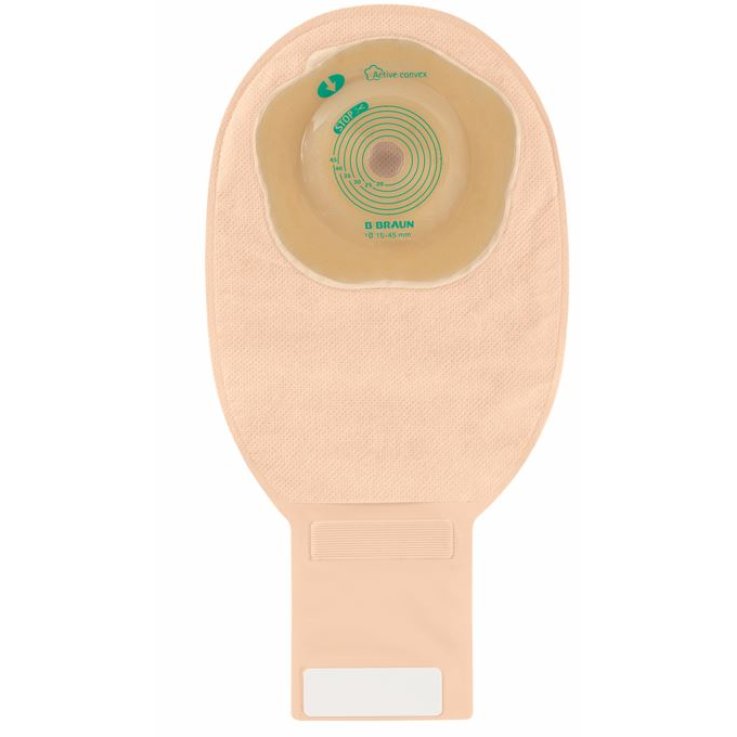 SACCA ILEOSTOMIA FLEXIMA ACTIVE O'CONVEX ROLL UP SPLIT COVERMAXI 15-45 MM 10 PEZZI