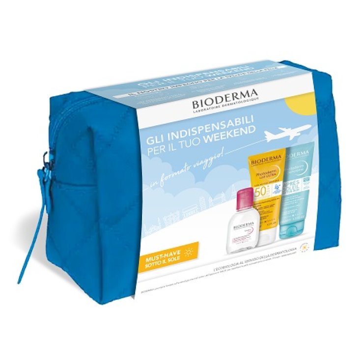 BIODERMA TRAVEL KIT SUMMER HOLIDAY 1 SENSIBIO H2O 100 ML + 1PHOTODERM LAIT ULTRA SPF50+ 100 ML + 1 PHOTODERM AFTERSUN 100 ML