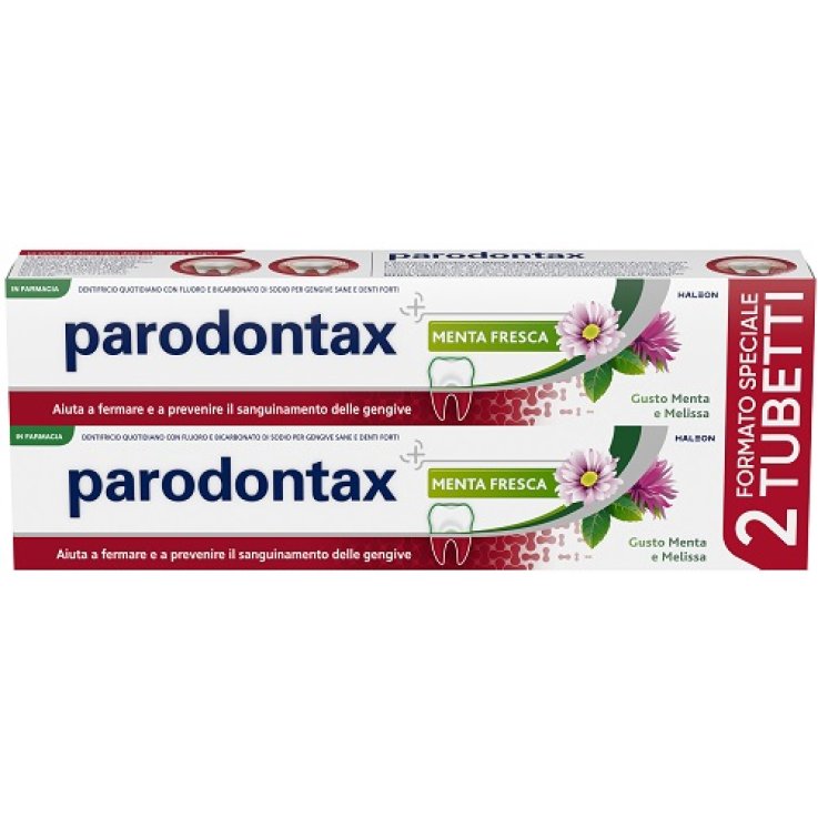 PARODONTAX Bipack Menta 2x75ml PARODONTAX Bipack Menta 2x75ml