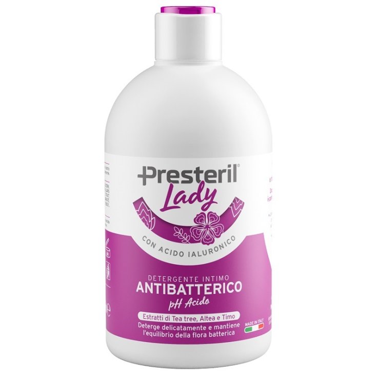 LADY PRESTERIL DETERGENTE INTIMO ANTIBATTERICO/PH ACIDO 250ML LADY PRESTERIL DETERGENTE INTIMO ANTIBATTERICO/PH ACIDO 250ML