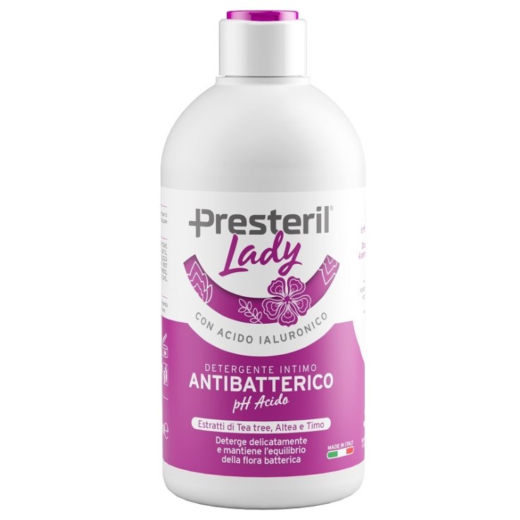 LADY PRESTERIL DETERGENTE INTIMO ANTIBATTERICO/PH ACIDO 500ML