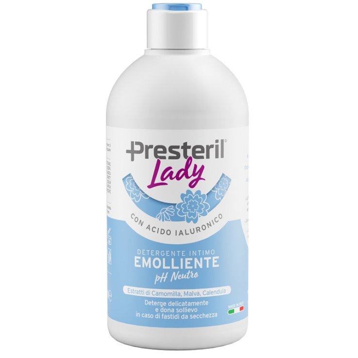 LADY PRESTERIL DETERGENTE INTIMO EMOLLIENTE/PH NEUTRO 500 ML