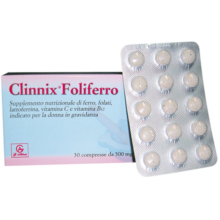 SANODET Foliferro 30 Cpr 500mg SANODET Foliferro 30 Cpr 500mg