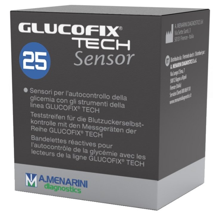GLUCOFIX TECH Sensor 25Str. GLUCOFIX TECH Sensor 25Str.