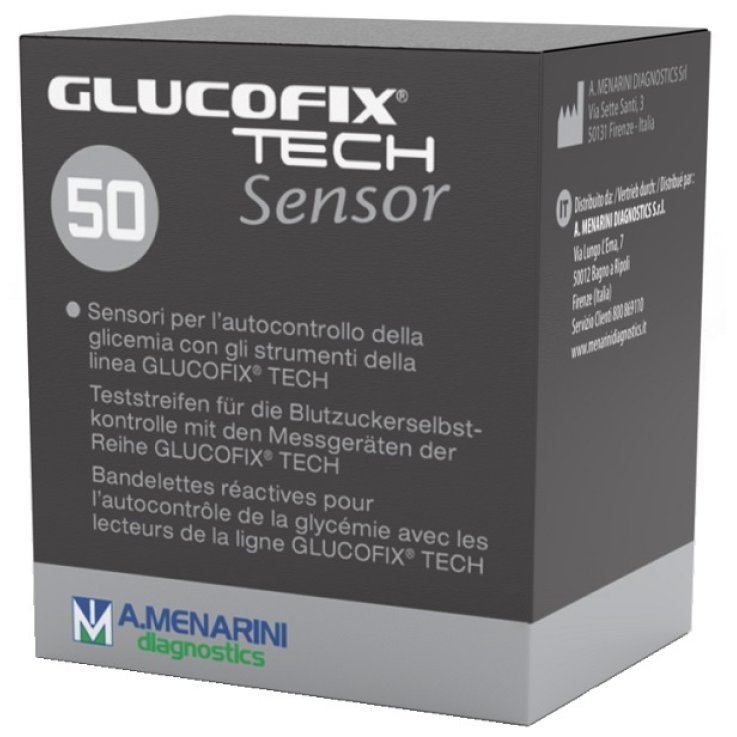 GLUCOFIX TECH Sensor 50Str. GLUCOFIX TECH Sensor 50Str.