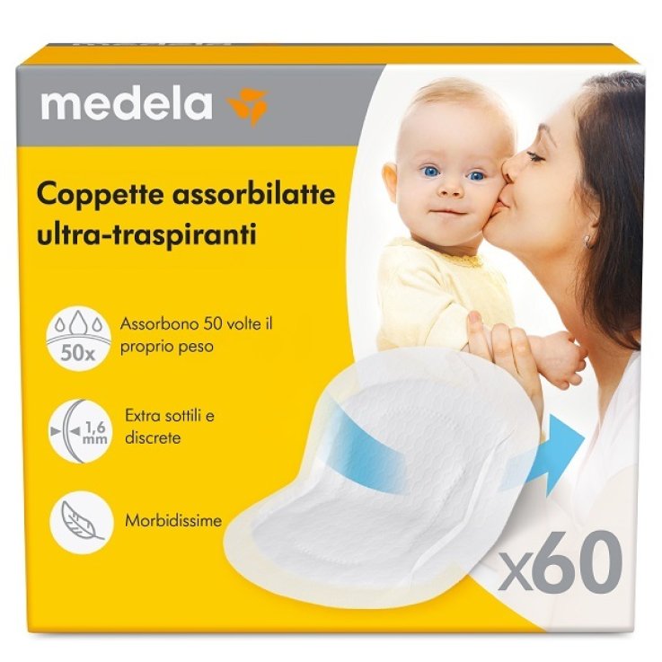 MEDELA Coppette Assorbil.60pz MEDELA Coppette Assorbil.60pz