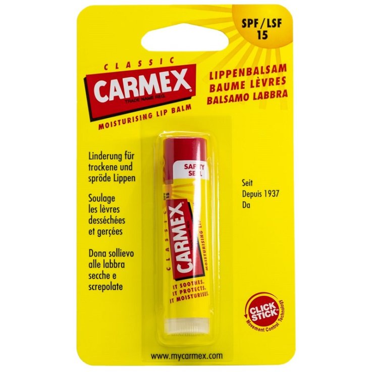 CARMEX BALSAMO LABBRA CLASSICO SPF15 4,25 G CARMEX BALSAMO LABBRA CLASSICO SPF15 4,25 G