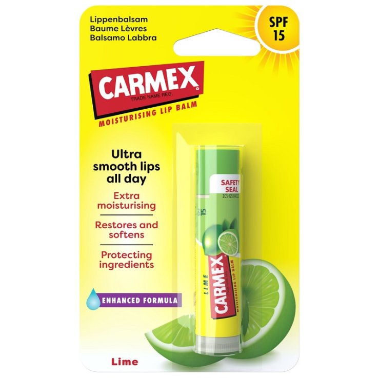 CARMEX BALSAMO LABBRA LIME SPF15 4,25 G CARMEX BALSAMO LABBRA LIME SPF15 4,25 G