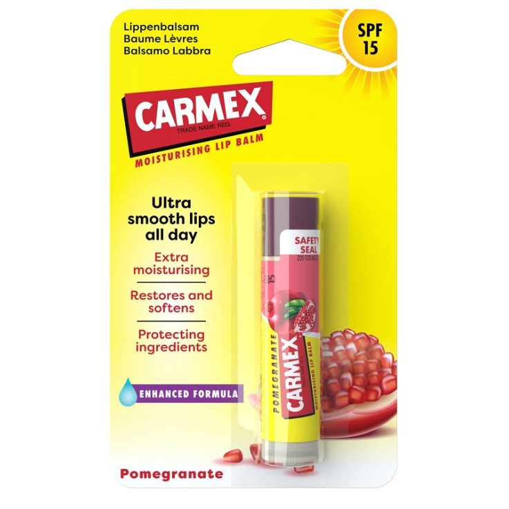 CARMEX BALSAMO LABBRA MELOGRANO SPF15 4,25 G CARMEX BALSAMO LABBRA MELOGRANO SPF15 4,25 G