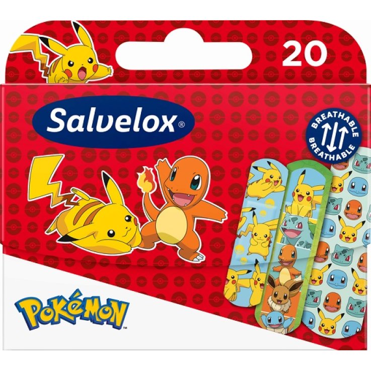 CEROTTO SALVELOX POKEMON 20 PEZZI CEROTTO SALVELOX POKEMON 20 PEZZI
