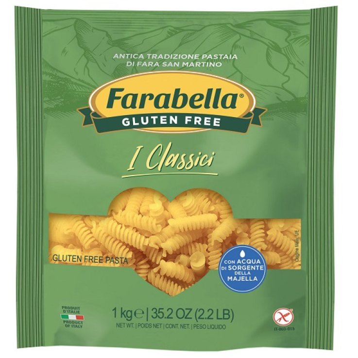 FARABELLA Pasta Fusilli 1KgOFS FARABELLA Pasta Fusilli 1KgOFS