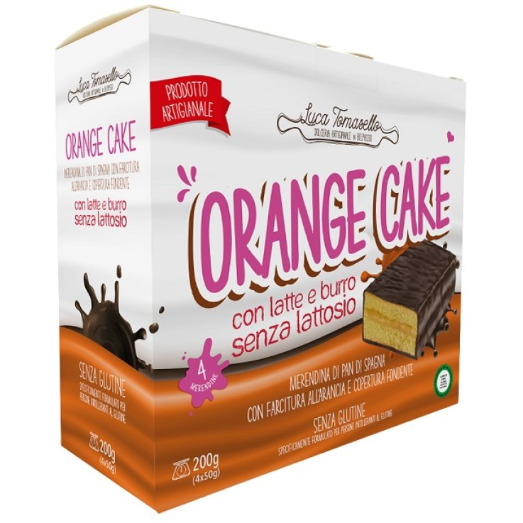 L TOMASELLO Orange Cake 4x50g L TOMASELLO Orange Cake 4x50g