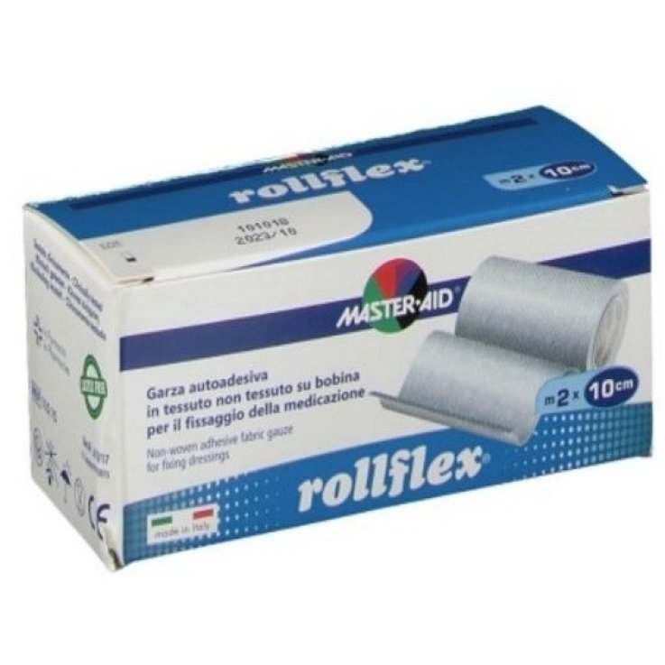 ROLLFLEX Garza Ad.TNT 2mx10cm ROLLFLEX Garza Ad.TNT 2mx10cm