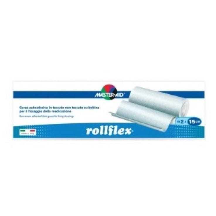 ROLLFLEX Garza Ad.TNT 2mx15cm ROLLFLEX Garza Ad.TNT 2mx15cm