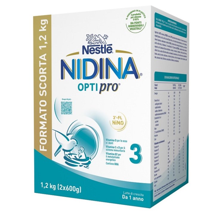 NIDINA 3 Optipro Polv.2x600g NIDINA 3 Optipro Polv.2x600g