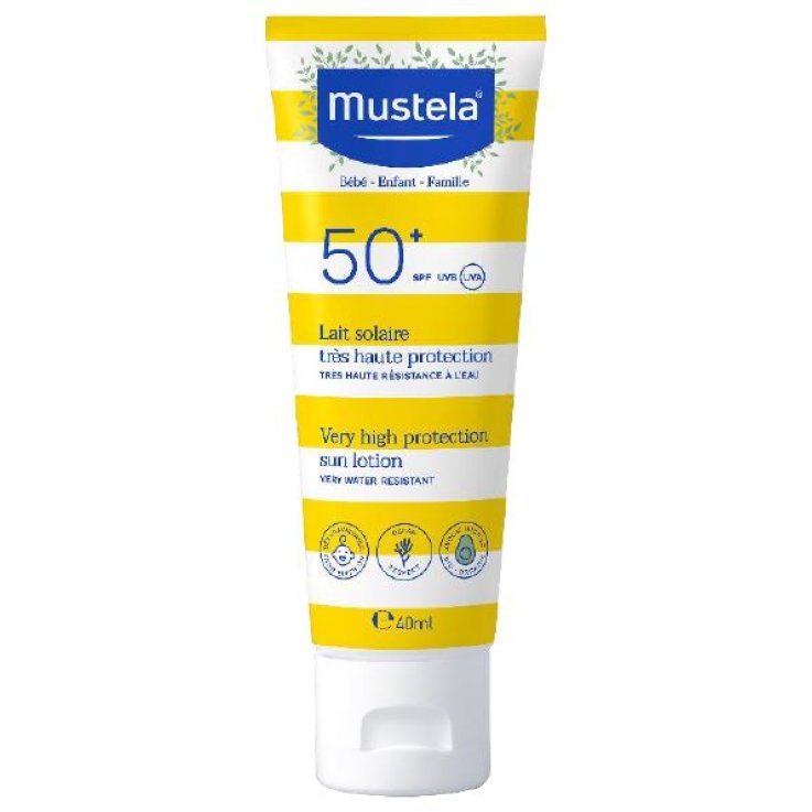 MUSTELA Sol.Latte Viso 50+40ml