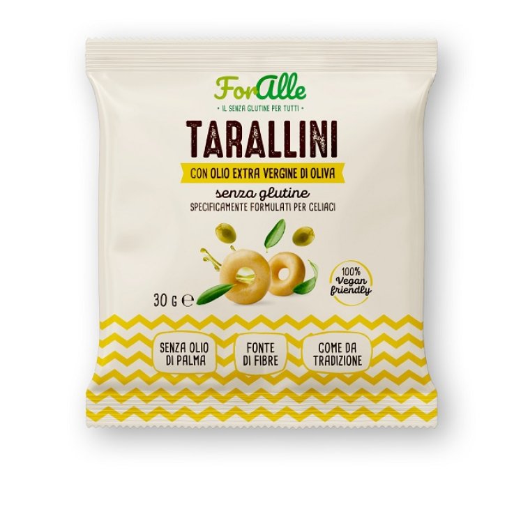 FORALLE Tarallini OlioEvo 30g FORALLE Tarallini OlioEvo 30g