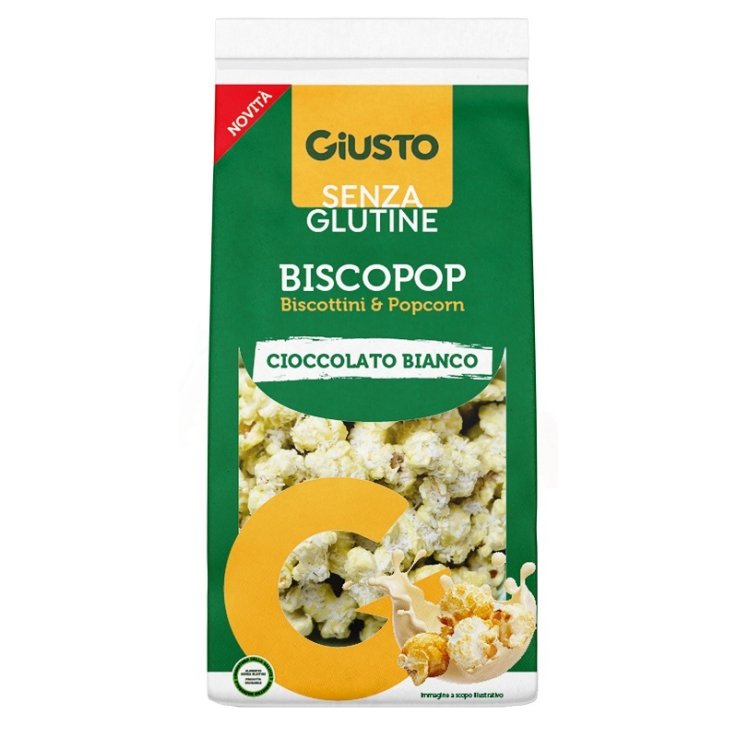 GIUSTO S/G Biscopop White 80g GIUSTO S/G Biscopop White 80g