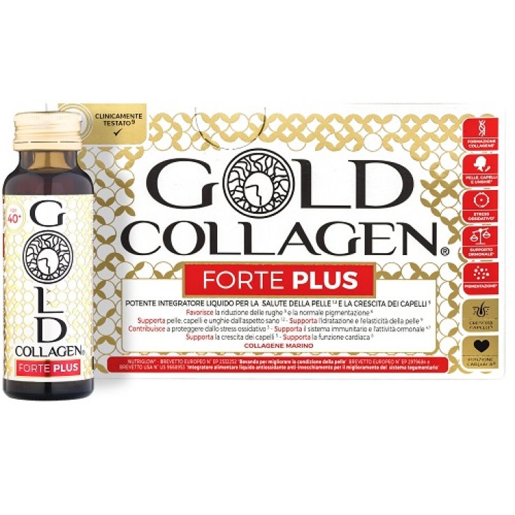 GOLD COLLAGEN FORTE PLUS 10 FLACONI DA 50 ML 5G COLLAGENE GOLD COLLAGEN FORTE PLUS 10 FLACONI DA 50 ML 5G COLLAGENE
