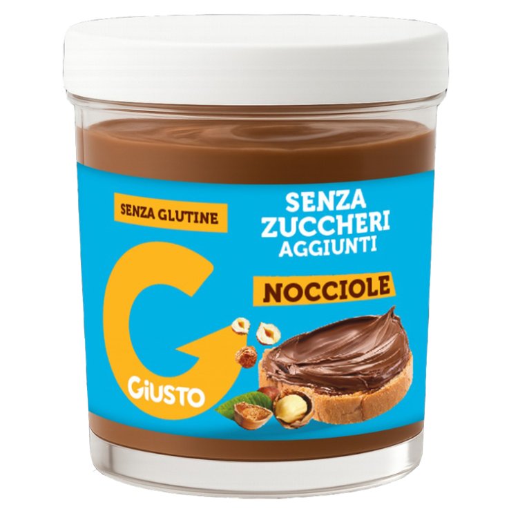GIUSTO SENZA ZUCCHERO CREMA GIANDUIA NOCCIOLE 200 G GIUSTO SENZA ZUCCHERO CREMA GIANDUIA NOCCIOLE 200 G
