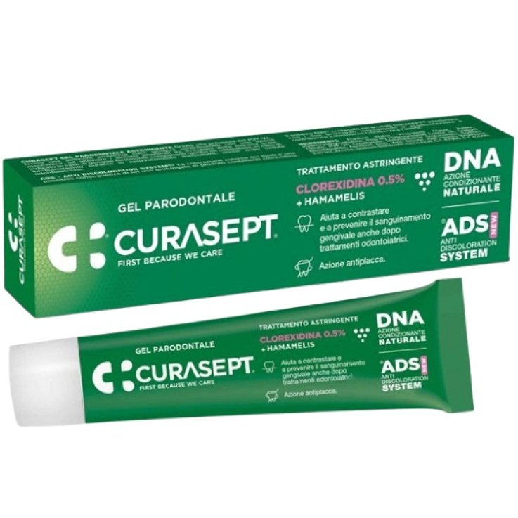 CURASEPT GEL PARODONTALE ADS DNA TRATTAMENTO ASTRINGENTE 30ML CURASEPT GEL PARODONTALE ADS DNA TRATTAMENTO ASTRINGENTE 30ML