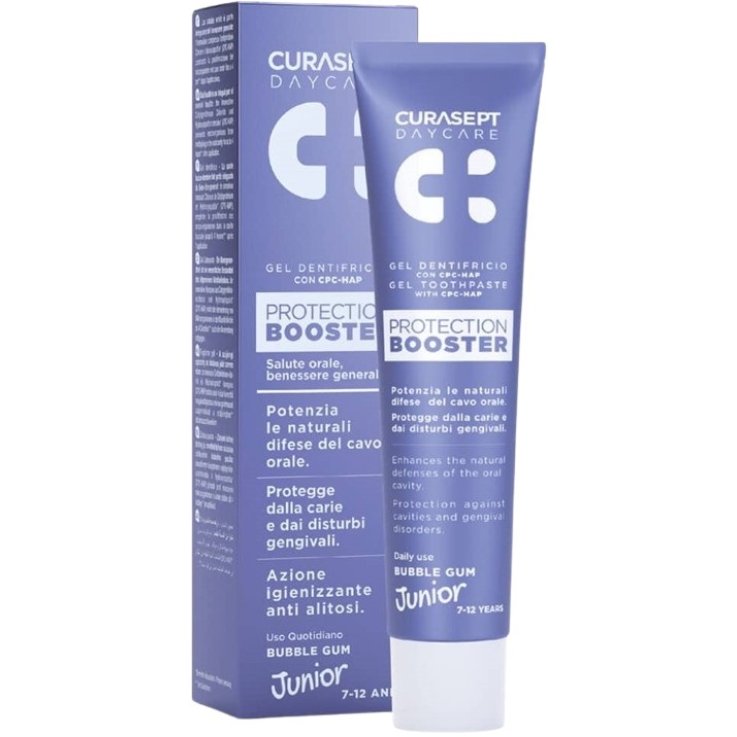 CURASEPT DAYCARE DENTIFRICIO PROTECTION BOOSTER JUNIOR 50 ML CURASEPT DAYCARE DENTIFRICIO PROTECTION BOOSTER JUNIOR 50 ML