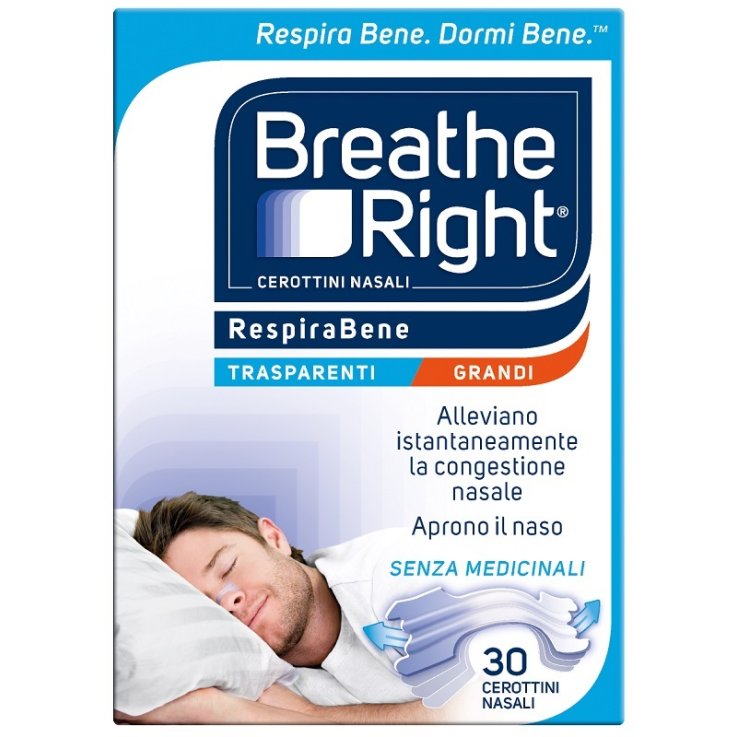 BREATH RIGHT Traspar.Gr.30pz BREATH RIGHT Traspar.Gr.30pz