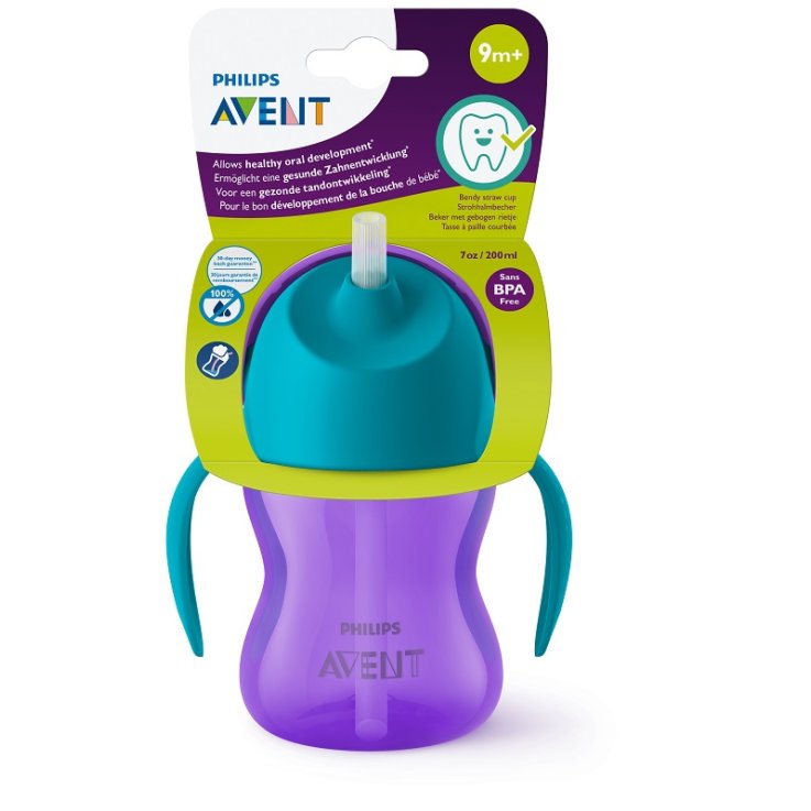 AVENT TAZZA CON CANNUCCIA FLESSIBILE DA 200ML 9 MESI+