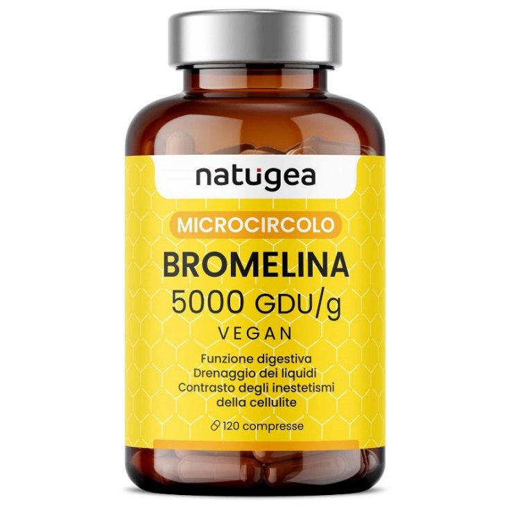 NATUGEA BROMELINA 5000 120Cpr NATUGEA BROMELINA 5000 120Cpr