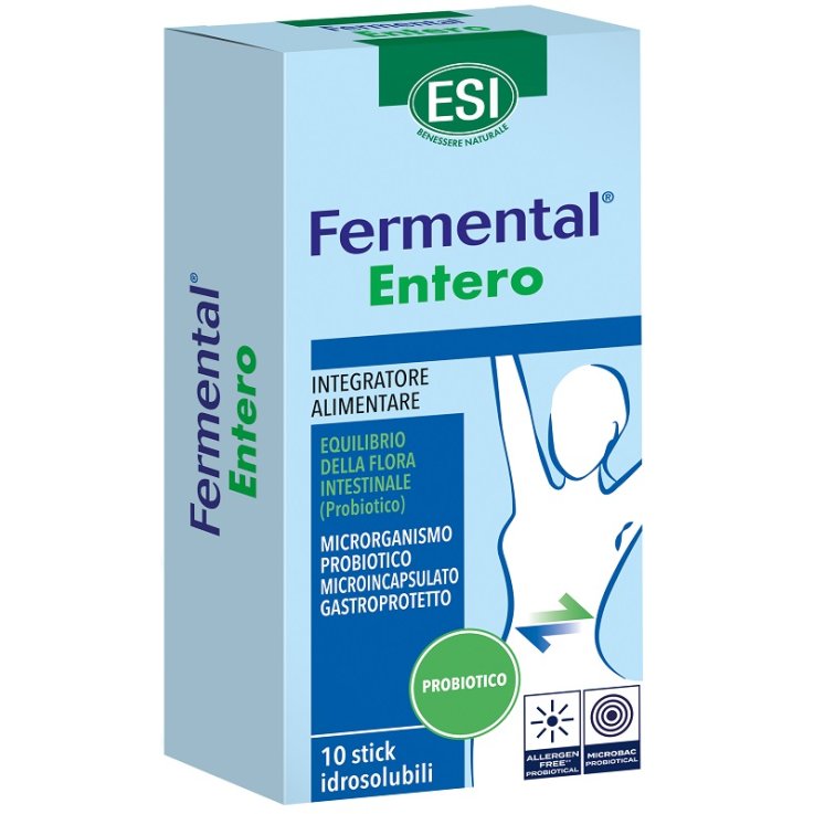 ESI FERMENTAL ENTERO 10 STICK IDROSOLUBILI ESI FERMENTAL ENTERO 10 STICK IDROSOLUBILI