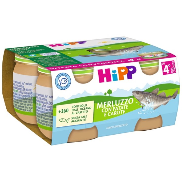 OMO HIPP Merluzzo 4x80g OMO HIPP Merluzzo 4x80g