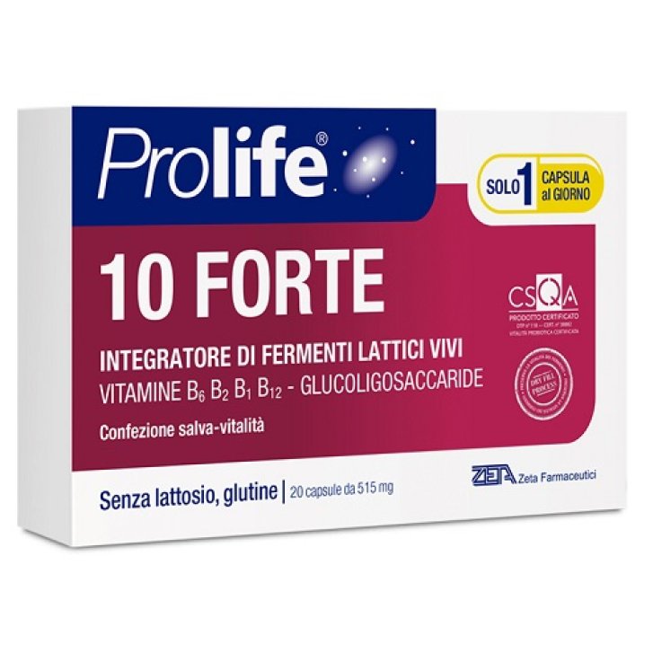 PROLIFE 10 Fte 20 Cps PROLIFE 10 Fte 20 Cps