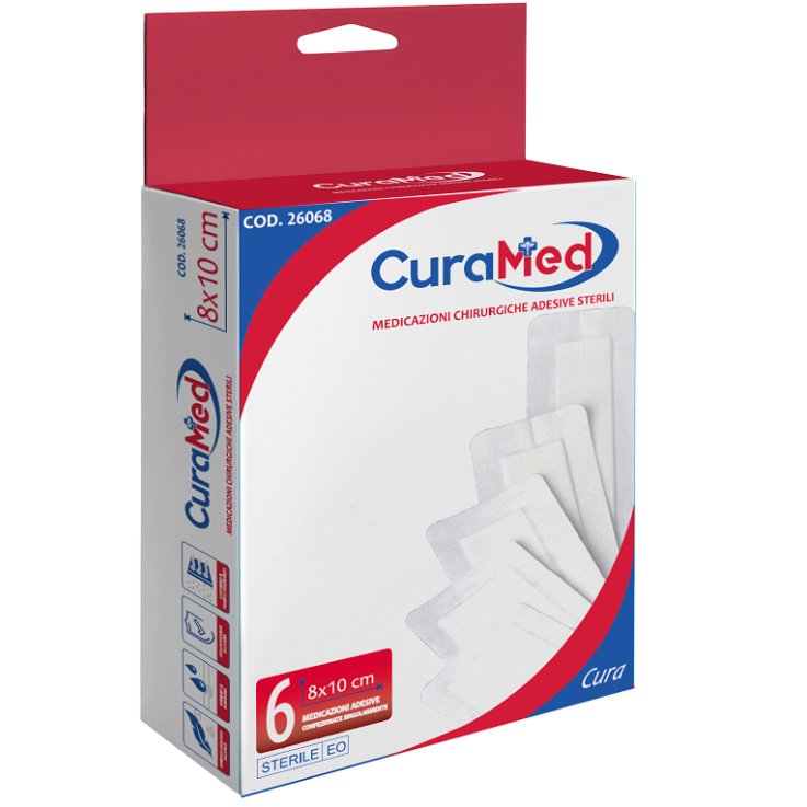 CURA Garza cm 8x10 6pz CURA Garza cm 8x10 6pz