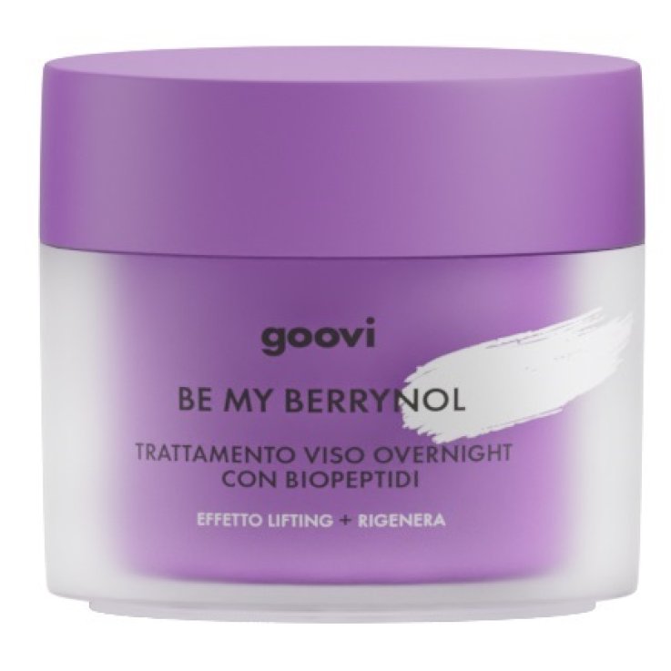 GOOVI TRATTAMENTO OVERNIGHT CON BIOPEPTIDI BE MY BERRYNOL 50ML GOOVI TRATTAMENTO OVERNIGHT CON BIOPEPTIDI BE MY BERRYNOL 50ML
