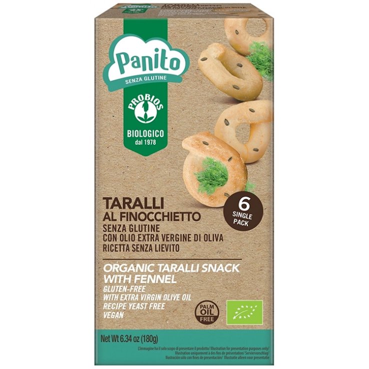 PANITO Taralli Finocch.180g PANITO Taralli Finocch.180g