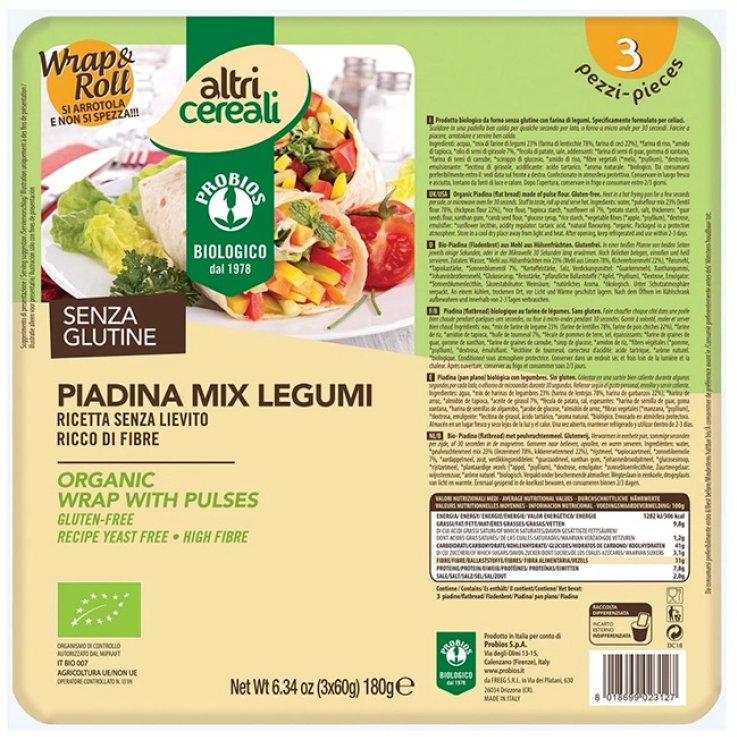 ALTRICEREALI Piadina Mix Leg. ALTRICEREALI Piadina Mix Leg.